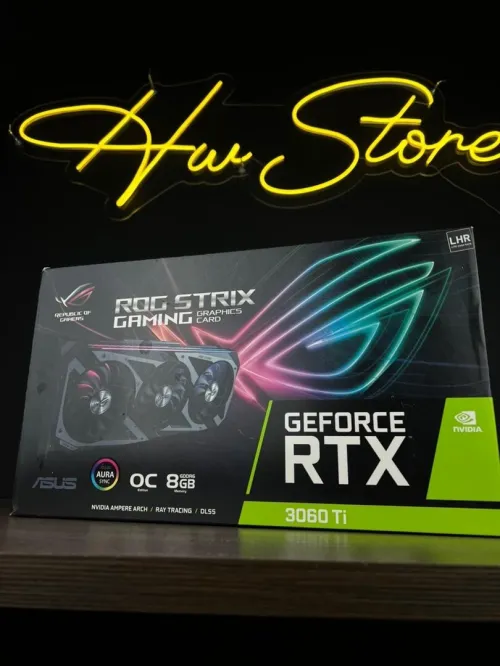 ASUS ROG STRIX RTX 3060 TI 8GB OC - USED