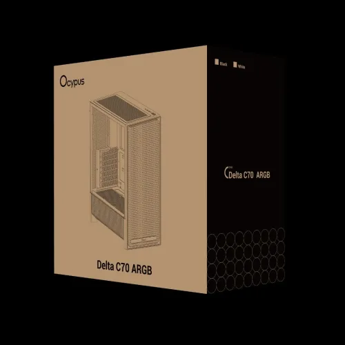 OCYPUS DELTA C70 WHITE ARGB 4 FANS