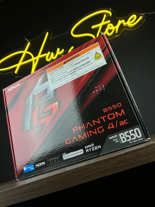 ASROCK B550 PHANTOM GAMING 4 A/C WIFI