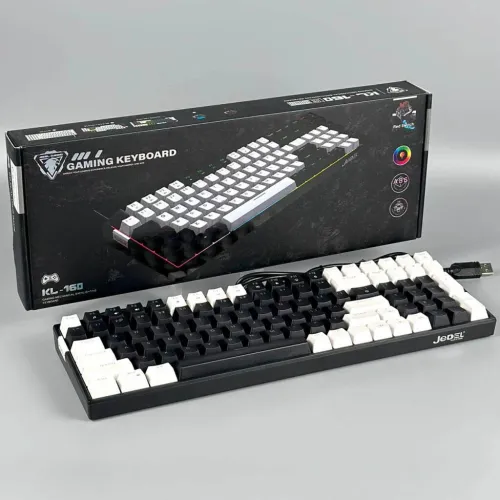 JEDEL KL-160 BLACK/WHITE RED SWITCH