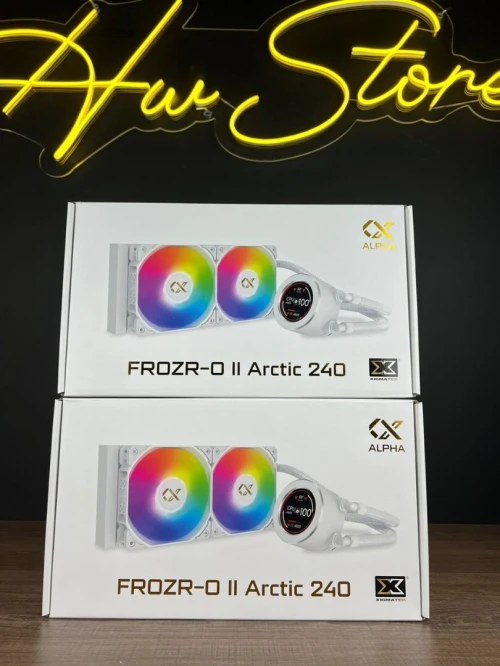 XIGMATEK FROZR O II 240 LCD SCREEN WHITE