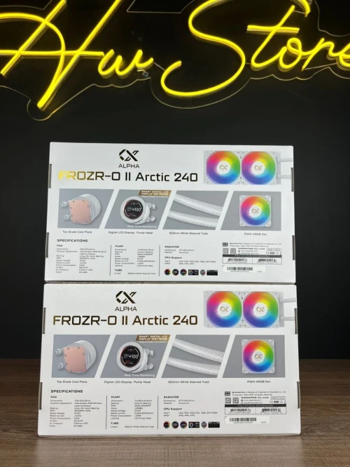 XIGMATEK FROZR O II 240 LCD SCREEN WHITE