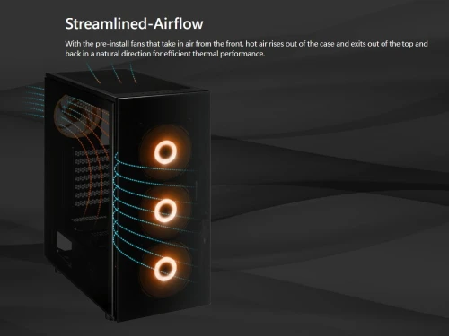 FSP CMT340 PLUS 4 FANS ARGB