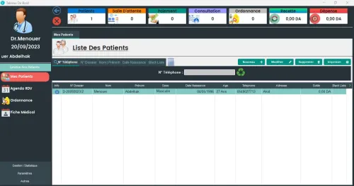 Gestion Cabinet Medical Generaliste