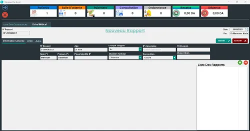 Logiciel de Gestion Cabinet Medical Neuro-psychiatrie