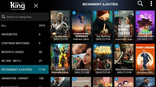 king 365 abonnement