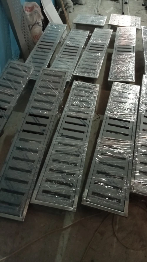 Caniveau en inox alimentaire réf 304 et 316 