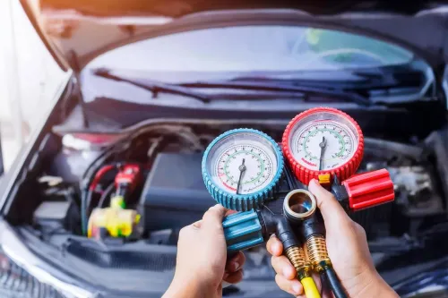 Clim auto chargement gaz