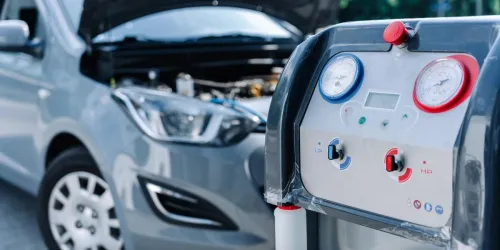 Clim auto chargement gaz