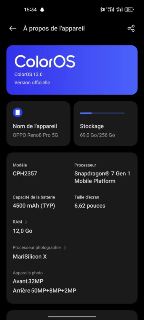 Oppo Reno8 Pro 5G
