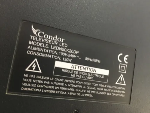 TV CONDOR 50"