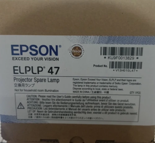 LAMPE POUR DATASHOW EPSON ELPLP 47 REF *V13H010L47