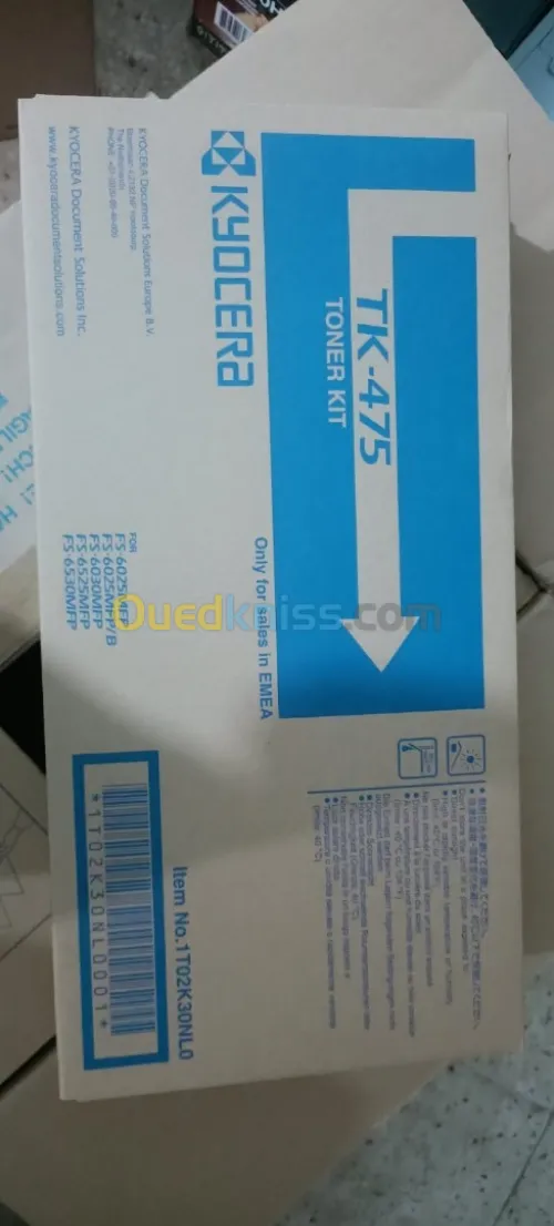 TONER ORIGINAL POUR KYOCERA FS 6025 6030 6525 6530 TK 474
