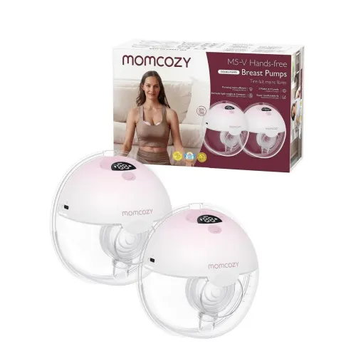Tire-lait portable mains libres Momcozy M5, tire-lait électrique portable, téterelle à double joint