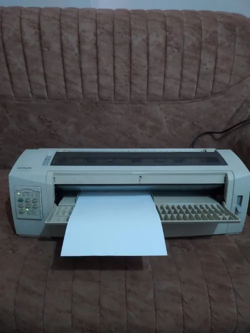 طابعة ماتريسيال Lexmark 2500 A3 A4 A5 في حالة جيدة  طابعة ماتريسيال OKI micro Line 5520