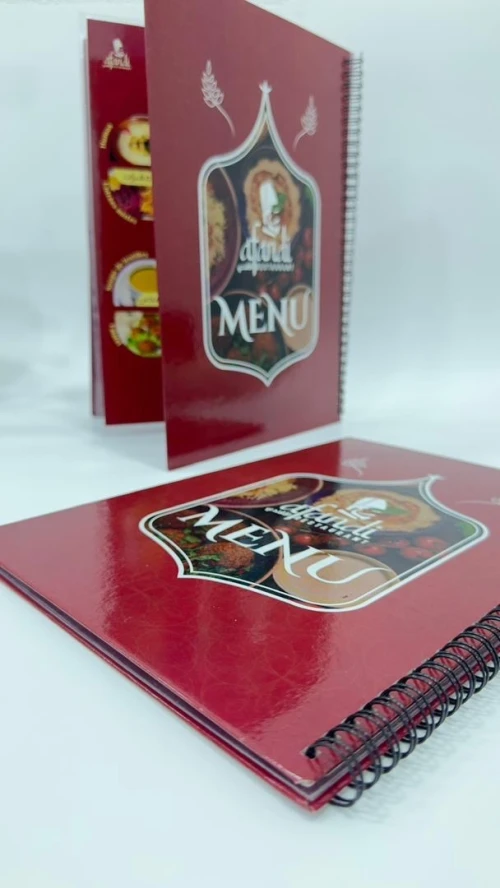 Menu restaurant (conception & impression)