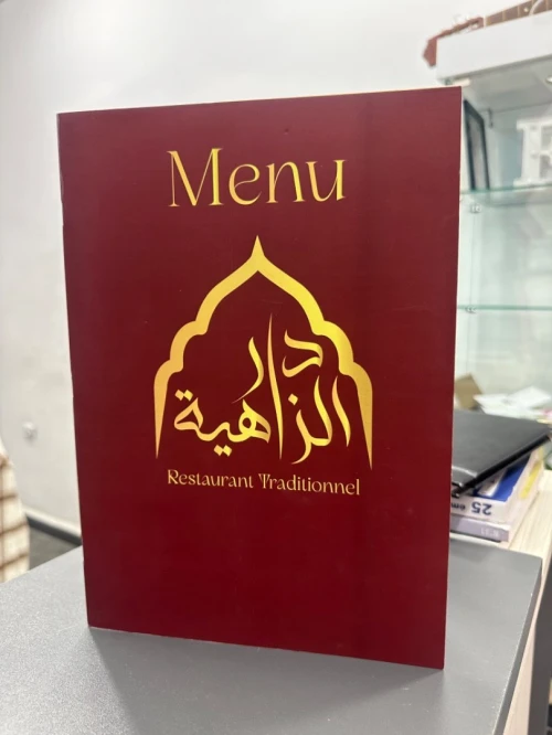 Menu restaurant (conception & impression)