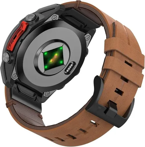 Bracelet Garmin Quick Fit Cuir Véritable 26mm