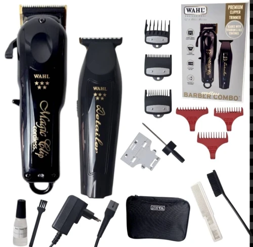 Tondeuse Wahl barber combo (magic clip + detailer)