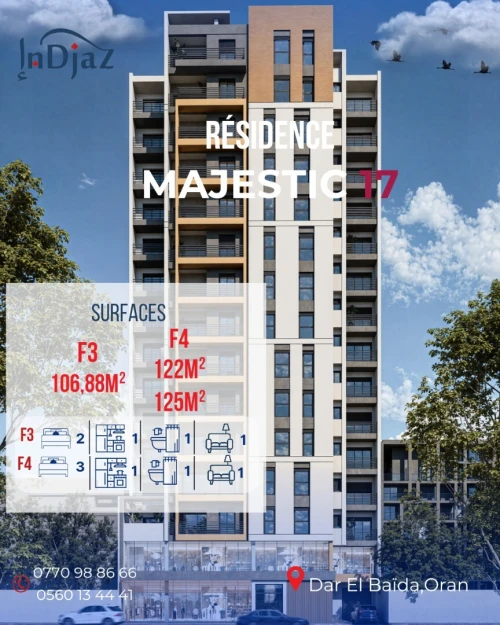 Vente Appartement F3 F4 Oran Oran