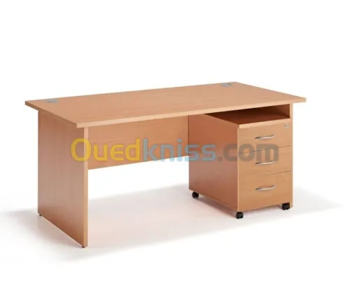 "6" Bureau tres bon etat  1.4m *1m* 0.8 m بيروات حاجة شابة ونقية