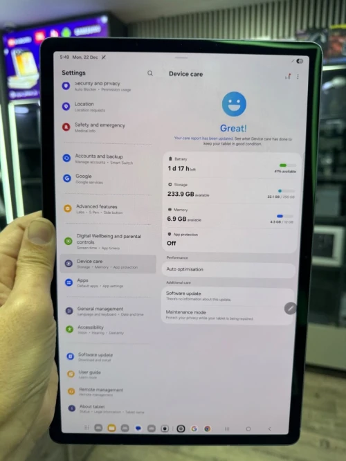 Samsung Galaxy tab S10 plus 12G 256G