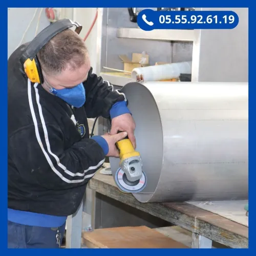  خزانات انتاج اينوكس   FABRICATION DE CITERNE ET CUVE INOX
