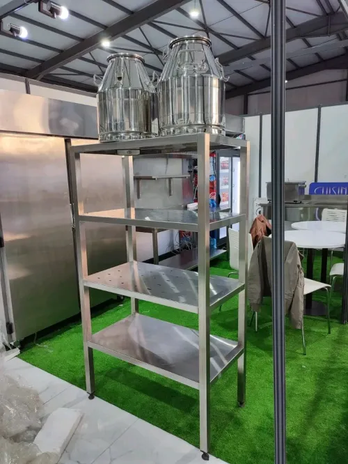 FABRICATION MATERIEL POUR RESTAURANT  CAFETERIA HOTEL BOUCHERIE  COLLECTIVITE  BASE DE VIE TRAITEUR 