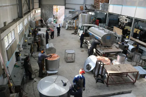 Fabrication Équipements Inox Cuisine Restaurant  تصنيع معدات ستانلس للمطاعم والمقاهي والمخابز