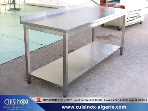 FABRICATION MATERIEL POUR RESTAURANT  CAFETERIA HOTEL BOUCHERIE  COLLECTIVITE  BASE DE VIE TRAITEUR 