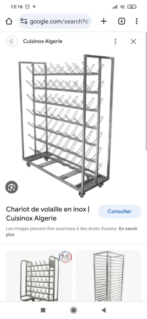 MATERIEL POUR LES GRANDES CUISINES .