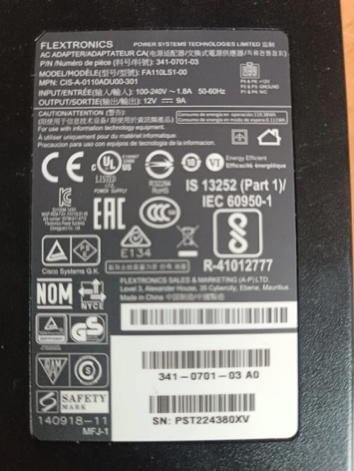 Transfo Alimentation ISR 4321