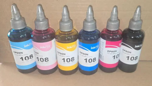 PACK , Encre InkPro 108 , 6 Flacons de 100ml, Epson L8050 L18050