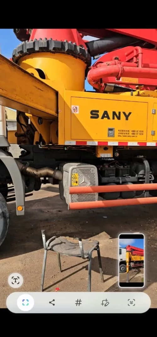 CAMION MERCEDES ACTROS 3341 POMPE A BETON  SANY 