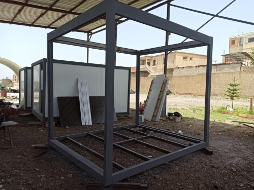 Aménagement de conteneur, fabrication de cabine Modulaire & base de vie.