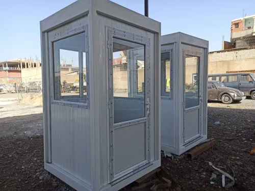 Location et Fabrication de Cabine Modulaire & Base De Vie & Guerites & Postes De Garde.