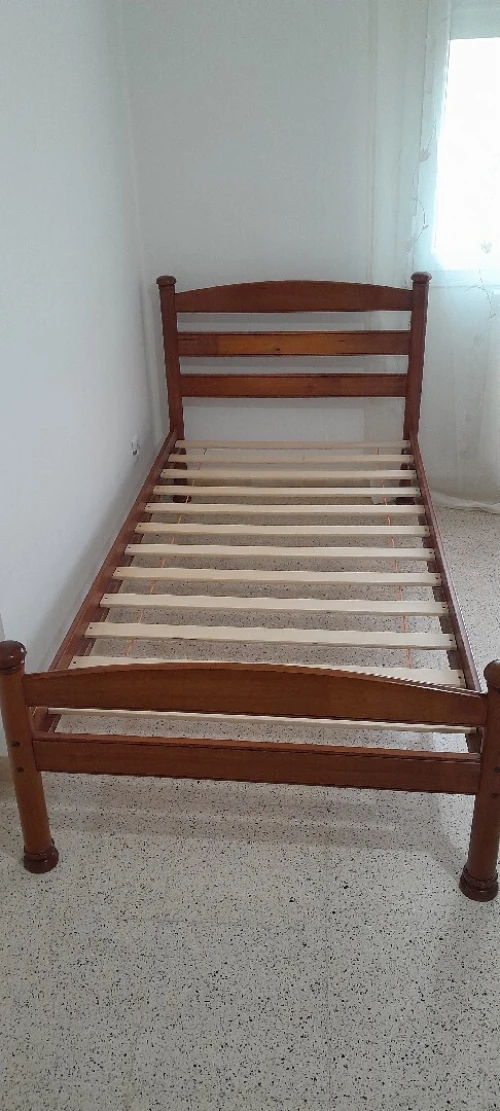02 Lits en bois hêtre