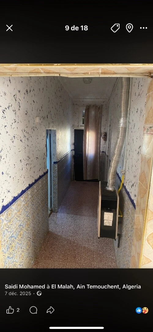 Vente Appartement F3 Aïn Témouchent El malah