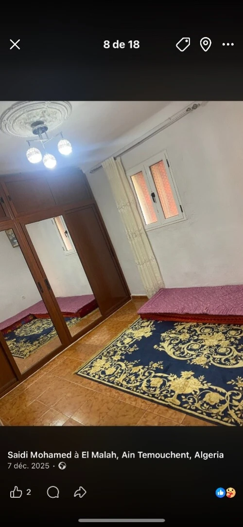 Vente Appartement F3 Aïn Témouchent El malah