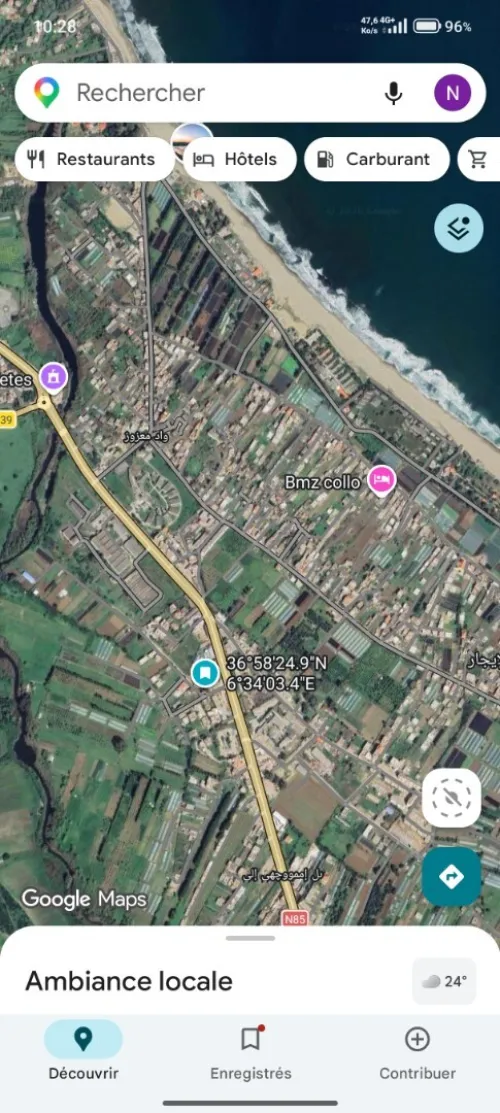 Vente Terrain Skikda Collo