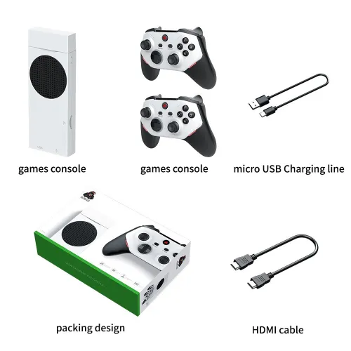 Console Game Stick Retro 4K M88 avec 30000+ Jeux et 2 Manettes Sans Fil - جهاز ألعاب الفيديو ريترو