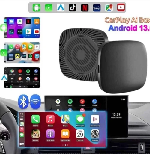 Box android auto wireless carplay/android auto
