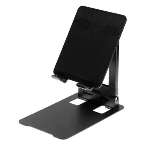 SUPPORT TABLETTE METAL - GRIS