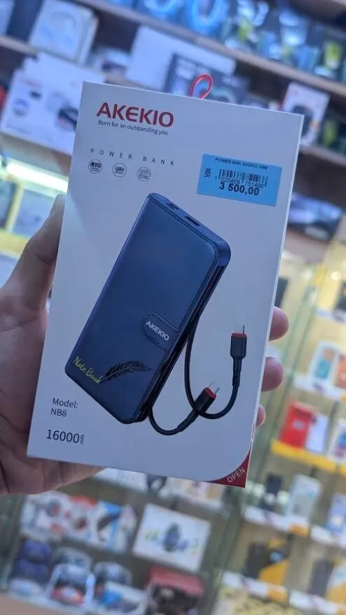 POWERBANK AKEKIO 16.000mAh AVEC CABLES - NB8