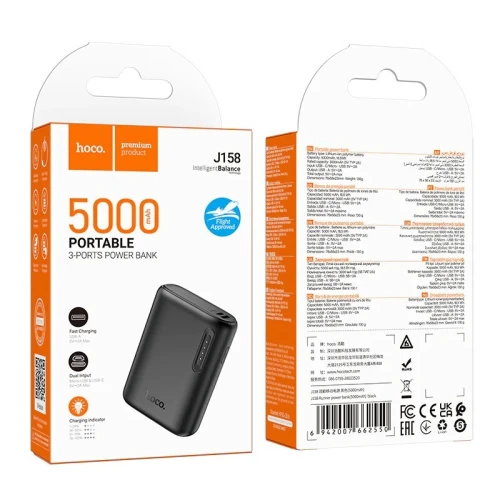 POWERBANK HOCO 5.000mAh J158 FAST