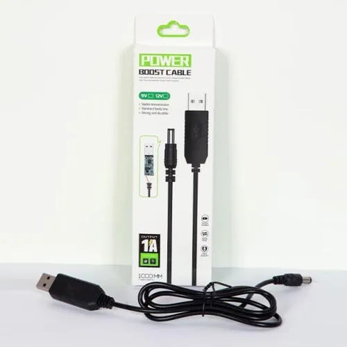 CABLE USB TO DC 5V/12V - 1A