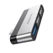 ADAPTATEUR TYPE-C TO 3 USB BOROFONE DH1