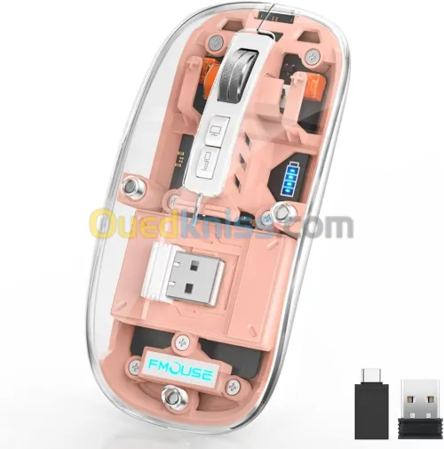 Wireless BT Re Chargable RGB Mouse AP05