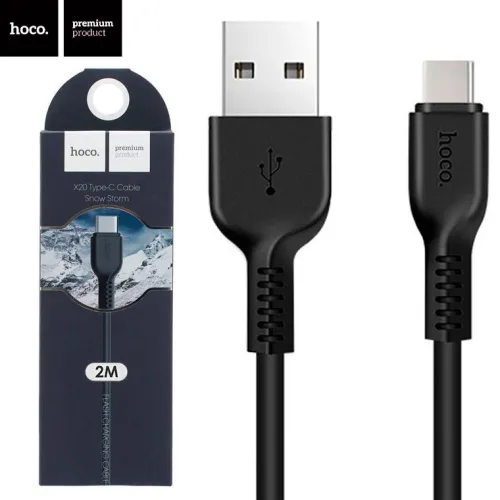 CABLE HOCO TYPE-C 2 Mètres (X20)
