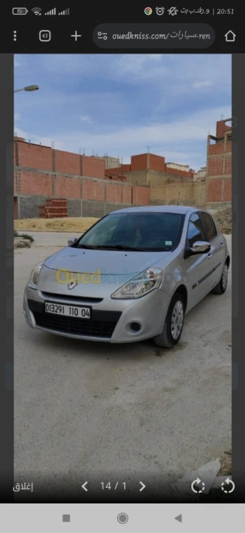 Renault Clio 3 2010 Dynamique